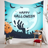 Halloween Dekorativna tapiserija, viseći zid Jesenji Jesenji Jesenski pucnjavi Javor napušta tapiserije,
