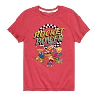 Raketna snaga - Finish linija - grafička majica kratkih rukava za malinu i mlade