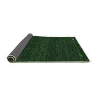Ahgly Company Indoreni pravokutnik Sažetak smaragdno zeleni savremeni prostirke savremene površine,