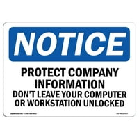 Napomena o otkazi - obavijest Zaštitite informativni računar kompanije