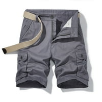 Ljetna štednja čišćenja tereta za muškarce Atletski kratke hlače Muškarci Ležerni džepovi sa zatvaračem