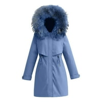 Zimske jakne za žene za žene čišćenje Ženske odjećne odjeće dolje pamuk Srednji duljina podstavljena