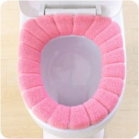 Verpetridure Pumpkin uzorak Universal WC sjedalo jastuk Ružičasta udobna baršunasta coral wc sjedalo