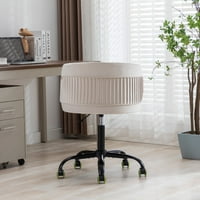 Kancelarijska stolica Slatka stolica s rukom, moderne stolice za kućne kancelarije Velvet s kotačima