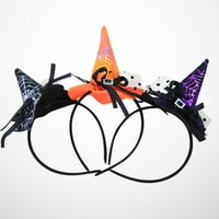 Kosa za kosu Halloween bundeva vještica šešir pauk web uzorak Party Traka za glavu Halloween Carnival