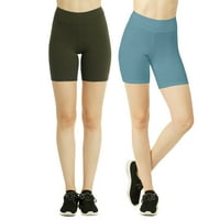 Vežbanje za žene i plus veličine Veličina 15 Dužina trčanja biciklistička kratke hlače sa širokim otpadom