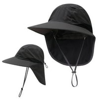 MAFYTYTPR Ljetni šeširi za žene za žene, ljetni kapu za šešir Muška šešica Pokaži solidnu na otvorenom za sunčanje ribar