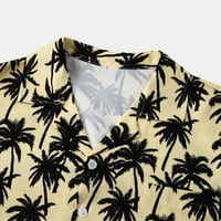 Muške labave pamučne majice s popustom odjeću za ljeto Prodaja Revel Pulover Tropsko drvo tines modne
