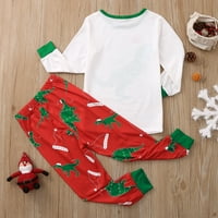 Prodaja Božićne pidžame za porodičnu baby božićni podudaranje pidžama set za odrasle i djecu Novogodišnja