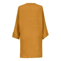 Jakna za žene, ženski kimono kardigan otvoren prednja haljina tiskana šifon bluza labava vrhova