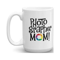 Fotograf mama kafa i čaj poklon šalica za ženu za vjenčanje fotografa