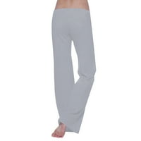 Caveitl ženske casual pantalone, jesenjije žene vježbanje gamaše Stretch taster za struk džep joga teretana