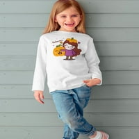 Slatka djevojka bundeve dugih rukava --image by Shutterstock, Toddler