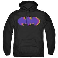 Batman - Tri obojen simbol - pull-preko hoodie - XXX-Large