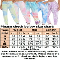 Avamo Ženski nacrtavanje elastičnih struka Jogger Dukserišta Sportske hlače pantalone sa džepovima