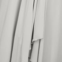 Ženska haljina šifon elegantan čipka patchwork haljina izrezana duga haljina dugih rukava djeverska večernja haljina sive s