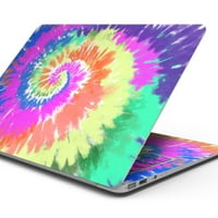 Dizajn Skinz Spiral Tie Dye v Komplet kože cijelog tijela Kompatibilan je s MacBook-om 15 Pro w TB A1707