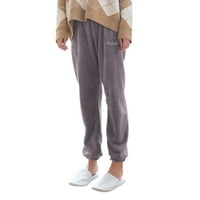 Teretne pantalone za muškarce Ženska moda Coral Velvet Hlače Komforne hlače Chmora