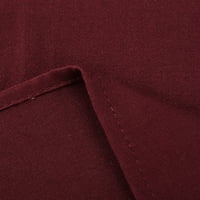 Kakina S Plus veličina muške majice čišćenje muški modni vrhovi retro pune boje labave majica kratka