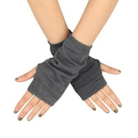 Otvorene rukavice za odrasle Wone Plus baršunasti zadebljanje zglobne rukavice bez rukava za toplu rukavice