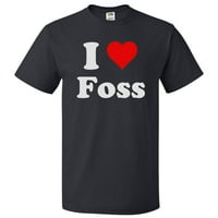 Majica srca FOSS - volim poklon FOSS TEE