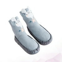 Par crtani beba Držite topla cipela dojenčad predrašuju Anti cipele lijepe podne čarape za podloge za