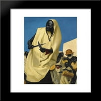 Ples Kuli-Kuta, Niamey uramljena umjetnička tiska Alexandre Jacovleff