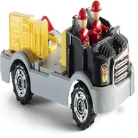 PREXTE se razdvaja igračku s radnom bušilicom za dječake i djevojke, izgradite vlastiti vatrogasnički