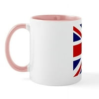 Cafepress - Union Jack Zastava Velike Britanije Šalica - OZ Keramička šolja - Novelty Coffee Čaj za