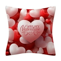 Beppter Valentines Day Decorations Jastučna futrola za Valentinovo Jastuk Case Glitter Sofa bacač CASHION