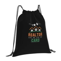 'M Realtor Pitaj me nacrtajući ruksak za školsku sportsku plažu Yoga Vruća otporna na vodu za žene muškarci