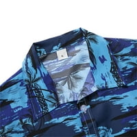 Muška majica Polo Spring Short rukav od ispisani ovratnik Ležerne prilike labava bluza s kratkim rukavima