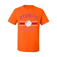 Wild Bobby Grad Washington Košarka Fantasy Fan Sports Muška majica, narandžasta, XX-velika