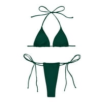 U ženskoj čvrstim bojama Split bikini kupaći kostimi kupaći kostimi ženski bikini