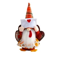 Fugseised licane patuljak ukras ukrasna tkanina gnome lutka sa ljubavnim srcem Domac Decor
