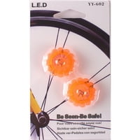 Modna svjetla točka, višebojni bicikl govorio je svjetlo, super svijetlo svjetlo za gume sa režimom