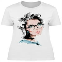 Moderna djevojka sa naočalama Majica Žene -Image by Shutterstock, ženska XX-velika