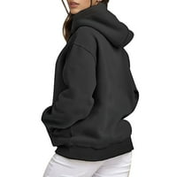 Dukserica GUBOTARE za ženske modne ženske grafičke grafike Crewneck dukseri puni zip hoodie