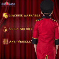 Dress-up-America Nutcracker kostim za dječake - igračka vojnika uniforme prerušiti se za djecu