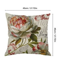 Fdelink jastuk jednostavan i kreativni jastučni jastuk američki cvijet jastuk zelenog cvijeta listov