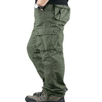 HAITE casual multi-džepovi teretni pantalone za muškarce na otvorenom planinarske hlače lagane taktičke