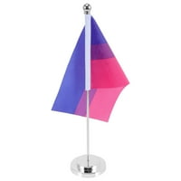 Postavite homoseksualni stol zastava duge zastava stola za pride sa postoljem za zastavu za zastavu
