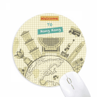 Hong Kong Tradicionalno mjesto Kina Temperatura miša Udobna igra Office Mat