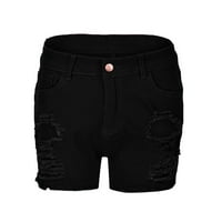 Kali_store Pješačke hlače Žene Žene Ležerne prilike sa labavim traper hlače Neispravno široke traperice