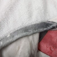 Flannel baca pokrivač s bojom jednorog bijela fantastična bajka bajka lagana praktična plišana fluffy