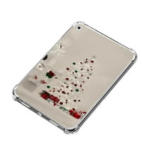 Kompatibilan sa iPad Pro telefonom, Božićno-bijelim silikonskim zaštitom za TEEN Girl Boy Case za iPad