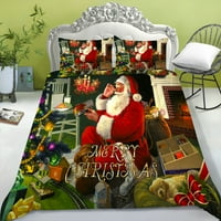 Novo posteljina set Božićni stil Početna Tekstil MicroFuber Duvet pokriva ženu Dječje spavaće sobe Dekoracija,