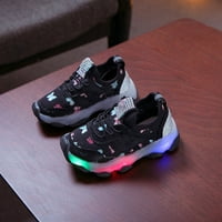 Svjetlo za patiku Djevojka Dječja djeca Kid Baby Girls Leptir LED svjetlosni sportski tenisice cipele