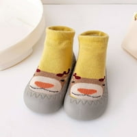 Vučene božićne papuče za djecu jesen i zimsko udobne cipele za bebe mališane cipele Slatka crtana monstrum