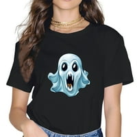 Slatka duhovna majica Cool Funny Ghost Halloween majica